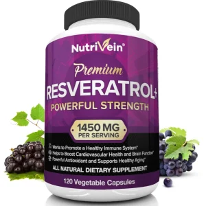 Resveratrol antioxidant supplement